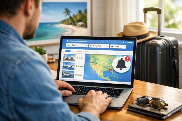 Comment configurer une alerte de prix sur google flights pour vos vacances en 2026