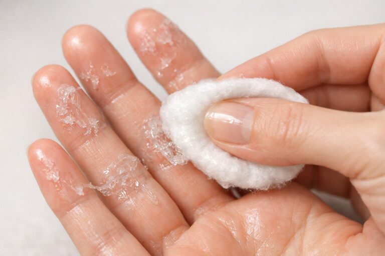 Comment enlever de la glue sur les doigts sans abîmer la peau