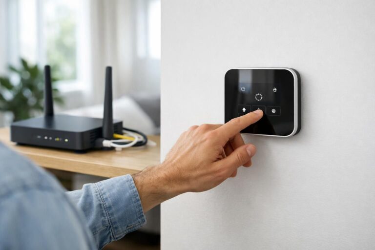 Comment réinitialiser un thermostat connecté après un changement de box internet