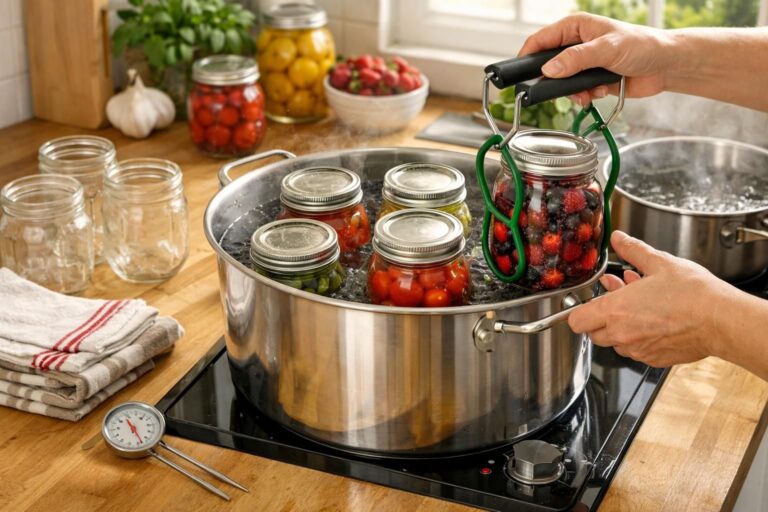 Comment réussir ses premières conserves maison sans autoclave : guide pratique de stérilisation