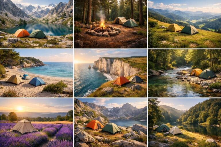 Les 10 plus beaux spots de bivouac autorisés en France pour l&rsquo;été 2026