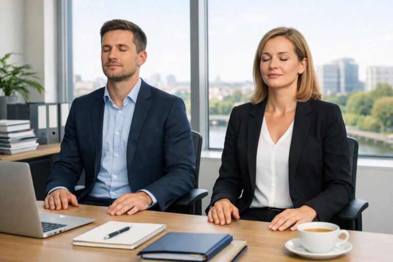 Les bienfaits de la cohérence cardiaque pour réduire le stress au travail en 5 minutes