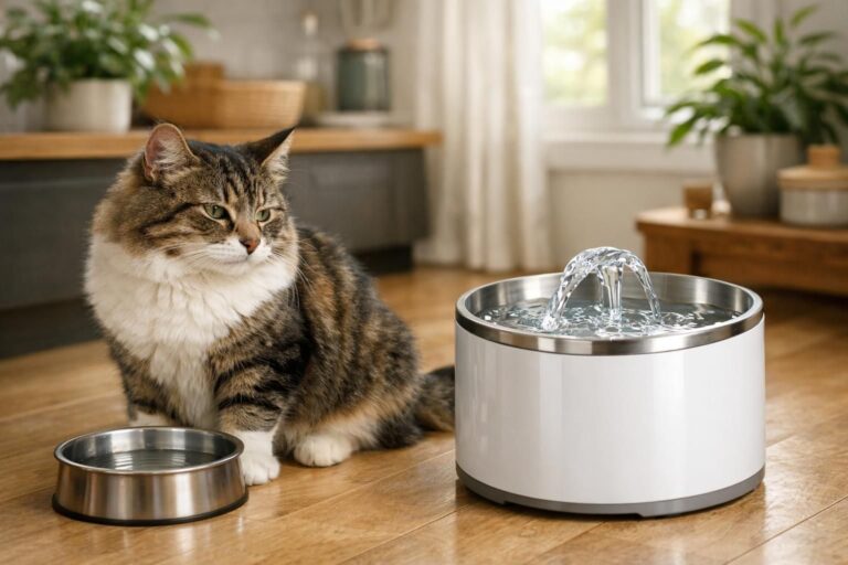 Pourquoi votre chat refuse de boire dans sa gamelle et comment la fontaine peut l&rsquo;aider