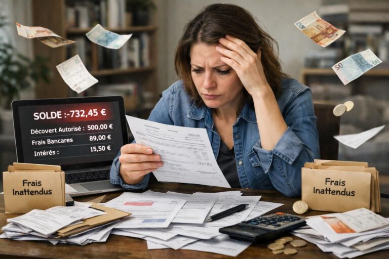 Pourquoi votre compte bancaire est à découvert malgré vos calculs : comprendre les frais cachés