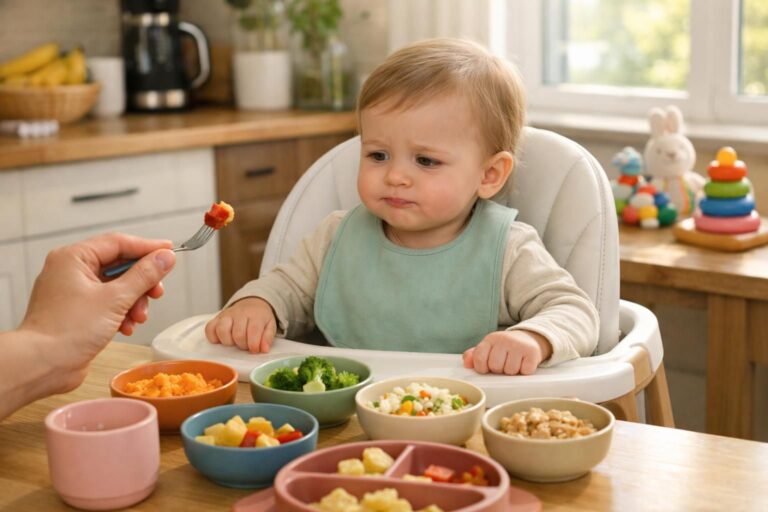 Pourquoi votre enfant refuse les morceaux : étapes clés pour réussir la diversification solide