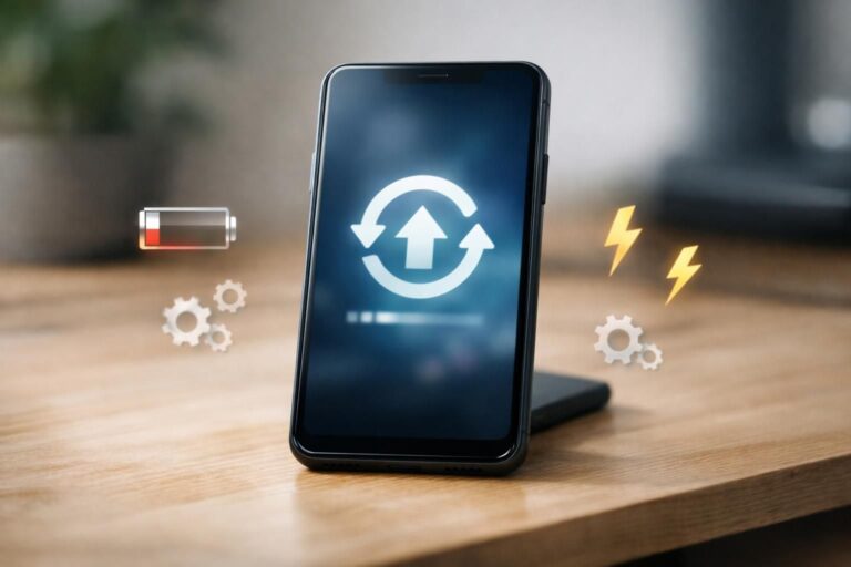 Pourquoi votre smartphone se décharge-t-il plus vite après une mise à jour système ?